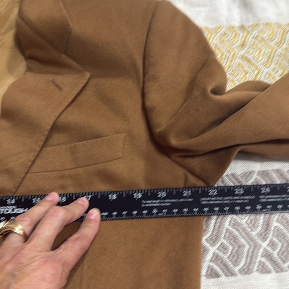 (R7) CERRUTI 1881, vintage 1944 jacket,100% cashmere for men, khaki, Sz 52,PARIS - Picture 11 of 16